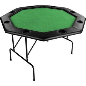 Stół do pokera - kolor zielony obraz