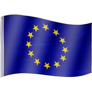 Flaga Unii Europejskiej - 120 cm x 80 cm obraz