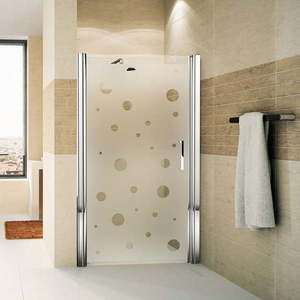 Naklejka na drzwi prysznicowe Ambiance Bubbles obraz