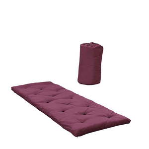 Czerwony materac futon 70x190 cm Bed In a Bag Bordeaux – Karup Design obraz