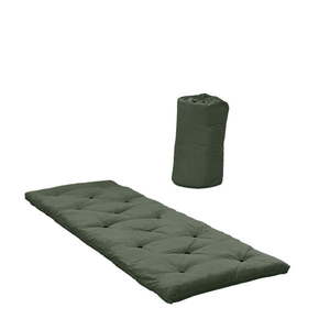 Zielony materac futon 70x190 cm Bed In a Bag Olive – Karup Design obraz