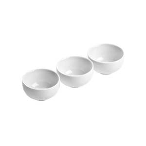 Białe porcelanowe miski do serwowania zestaw 3 szt. ø 8 cm Entree – Premier Housewares obraz