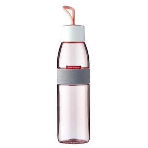 Różowa butelka na wodę Mepal Ellipse, 500 ml obraz