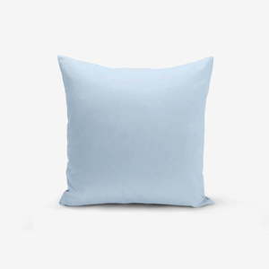 Niebieska poszewka na poduszkę Minimalist Cushion Covers Düz, 45x45 cm obraz