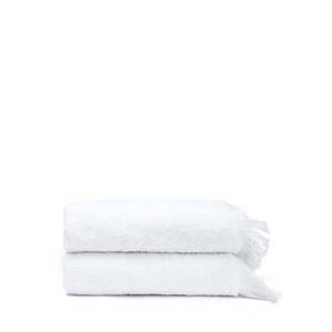 Zestaw 2 białych ręczników ze 100% bawełny Bonami, 50x90 cm obraz
