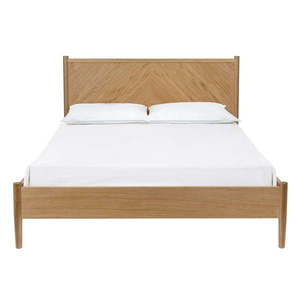 Łóżko 2-osobowe Woodman Farsta Angle, 140x200 cm obraz