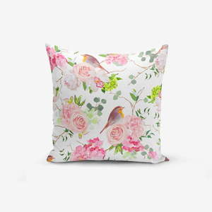 Poszewka na poduszkę z domieszką bawełny Minimalist Cushion Covers Colorful Bird Duro, 45x45 cm obraz