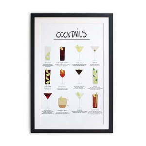 Plakat w ramie Really Nice Things Cocktail, 65x45 cm obraz