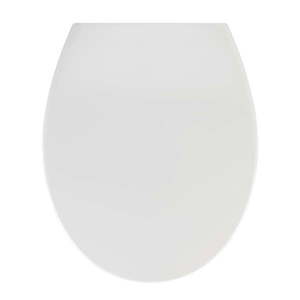Biała deska sedesowa z łatwym domknięciem Wenko Samos, 44, 5x37, 5 cm obraz