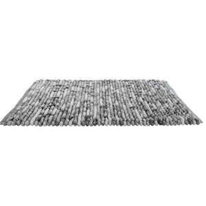 Szary dywanik łazienkowy Wenko Smooth Grey, 90x60 cm obraz