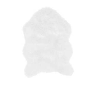 Biała sztuczna skóra Tiseco Home Studio Sheepskin, 60x90 cm obraz