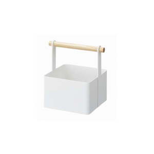Biały pojemnik z uchwytem YAMAZAKI Tosca Tool Box S obraz