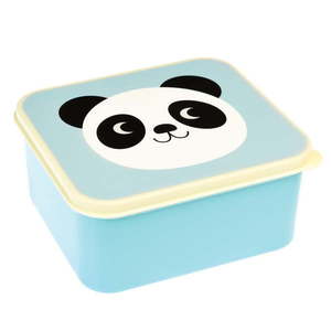 Niebieski pojemnik obiadowy Rex London Miko The Panda obraz