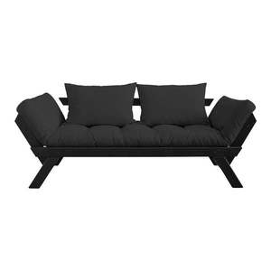 Sofa rozkładana Karup Design Bebop Black/Dark Grey obraz