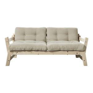 Sofa rozkładana Karup Design Step Natural Clear/Beige obraz