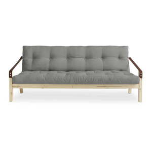 Sofa rozkładana Karup Design Poetry Natural Clear/Grey obraz
