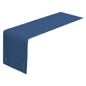 Ciemnoniebieski bieżnik na stół Unimasa, 150x41 cm obraz