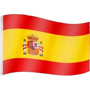 Flaga Hiszpanii - 120 cm x 80 cm obraz