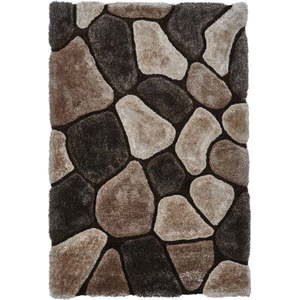 Brązowy dywan Think Rugs Noble House Rock, 150x230 cm obraz