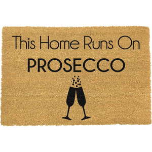 Wycieraczka Artsy Doormats This Home Runs On Prosecco, 40x60 cm obraz