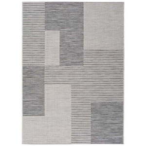 Szary dywan odpowiedni na zewnątrz Universal Cork Squares, 155x230 cm obraz