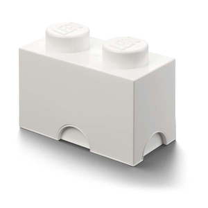 Biały pojemnik podwójny LEGO® obraz