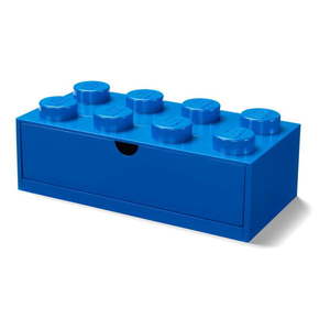 Niebieski pojemnik z szufladką LEGO®, 31x16 cm obraz