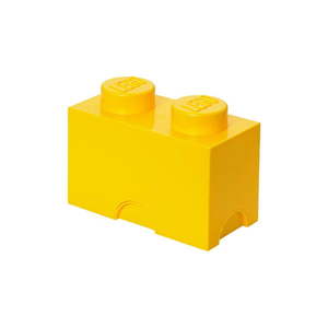 Żółty pojemnik LEGO® obraz
