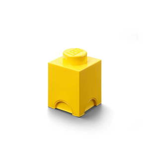 Żółty mały pojemnik LEGO® obraz