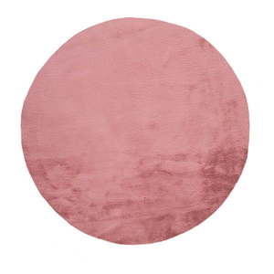 Różowy dywan Universal Fox Liso, Ø 120 cm obraz