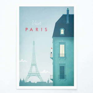 Plakat Travelposter Paris, 50 x 70 cm obraz
