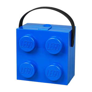 Niebieski pojemnik z uchwytem LEGO® obraz