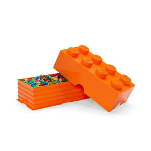Pomarańczowy pojemnik LEGO® obraz