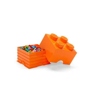 Pomarańczowy pojemnik kwadratowy LEGO® obraz