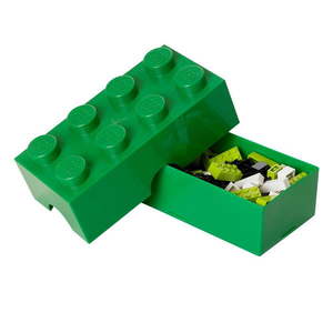 Ciemnozielony pojemnik śniadaniowy LEGO® obraz