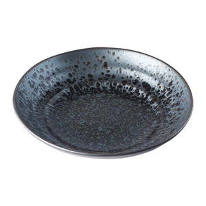 Czarno-szara ceramiczna miska do serwowania MIJ Pearl, ø 29 cm obraz