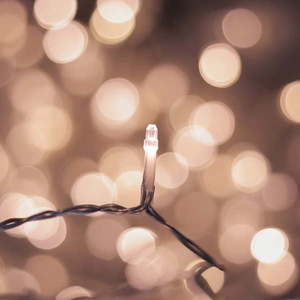 Girlanda świetlna LED DecoKing Drop, 300 lampek, dł. 12, 38 m obraz