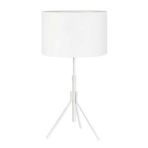 Biała lampa stołowa Markslöjd Sling obraz