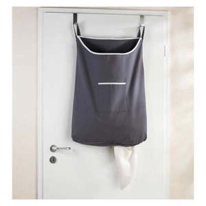 Szary wiszący kosz na pranie Wenko Door Laundry, 65 l obraz