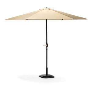 Beżowy parasol ogrodowy bez podstawy Bonami Essentials Sun, ø 300 cm obraz