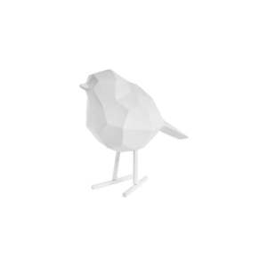 Biała figurka dekoracyjna w kształcie ptaszka PT LIVING Bird Small Statue obraz