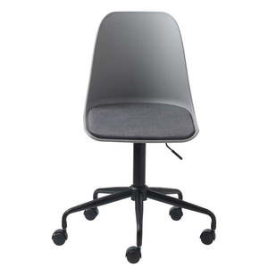 Szare krzesło biurowe Unique Furniture obraz