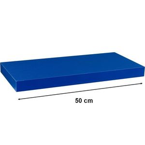 Półka ścienna STILISTA Volato niebieska, 50 cm obraz