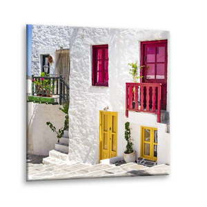 Obraz Styler Glasspik Destination Greece III, 30x30 cm obraz