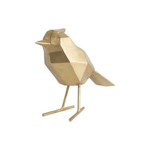 Figurka dekoracyjna w kształcie ptaszka w kolorze złota PT LIVING Bird Large Statue obraz