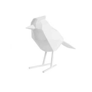 Biała figurka dekoracyjna w kształcie ptaszka PT LIVING Bird Large Statue obraz
