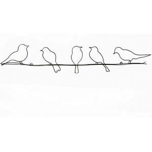 Dekoracja ścienna Graham & Brown Bird On Wire obraz