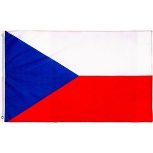 Flaga Republiki Czeskiej - 120 cm x 80 cm obraz