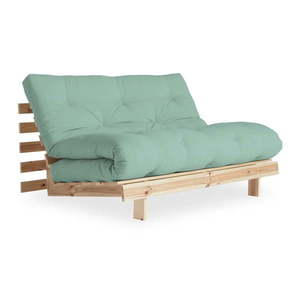 Sofa rozkładana Karup Design Roots Raw/Mint obraz
