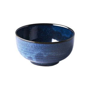 Niebieska miska ceramiczna MIJ Indigo, ø 16 cm obraz